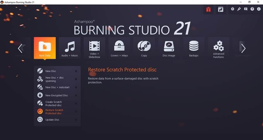 ashampoo burning studio 21 upgrade